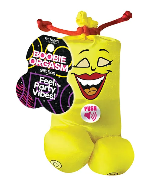 Hott Products Vibrators Boobie Orgasm Gift Bag Yellow