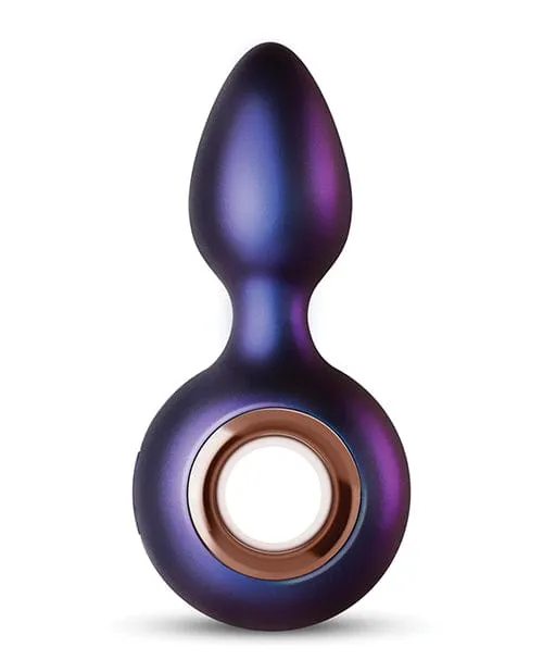 Hueman Anal Hueman Deep Space Vibrating Anal Plug Purple