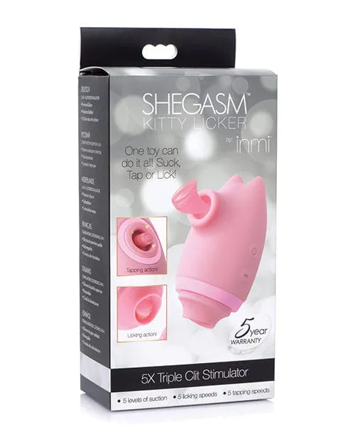 Inmi Vibrators Inmi Shegasm Kitty Licker Clit Stimulator Pink