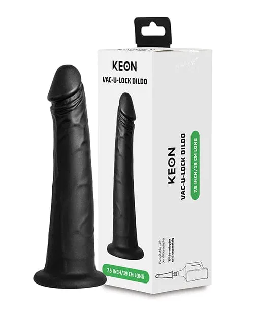 Kiiroo Keon Vacuum Lock Dildo Black Kiiroo Dildos