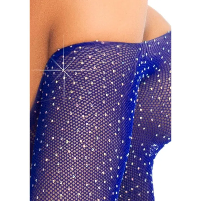 Leg Avenue Teddies And Bodies Crystalized Long Sleeve Fishnet Thong Back Bodysuit One Size Royal Blue Leg Avenue Teddies And Bodies Crystalized Long Sleeve Fishnet Thong Back Bodysuit One Size Royal Blue