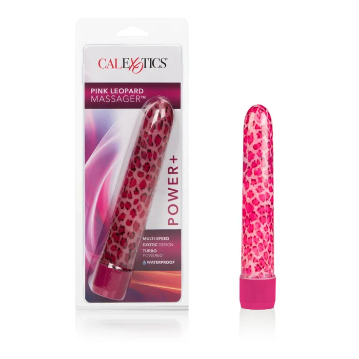 Leopard Massager Pink CalExotics Vibrators Leopard Massager Pink CalExotics Vibrators