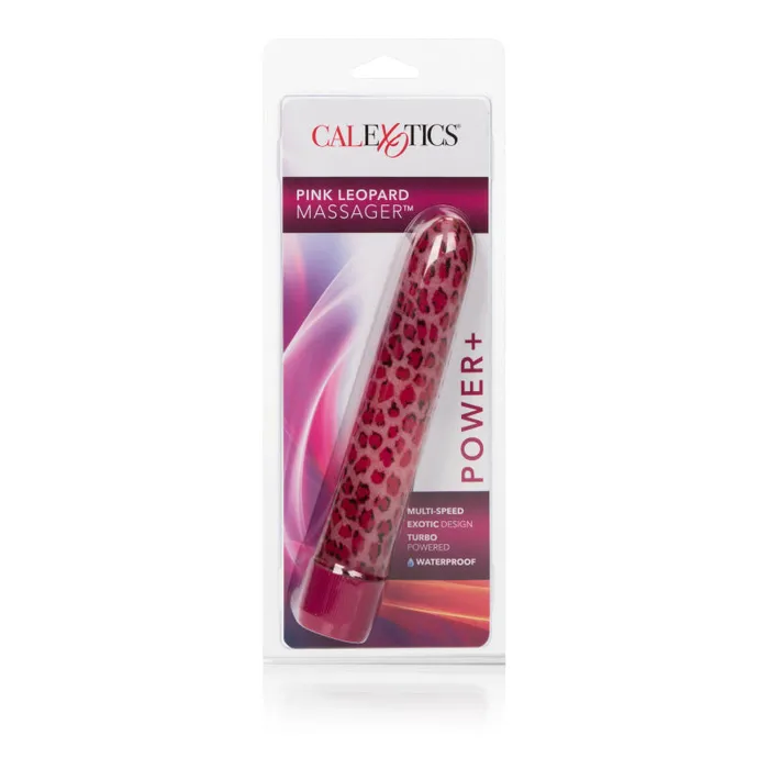 Leopard Massager Pink CalExotics Vibrators Leopard Massager Pink CalExotics Vibrators