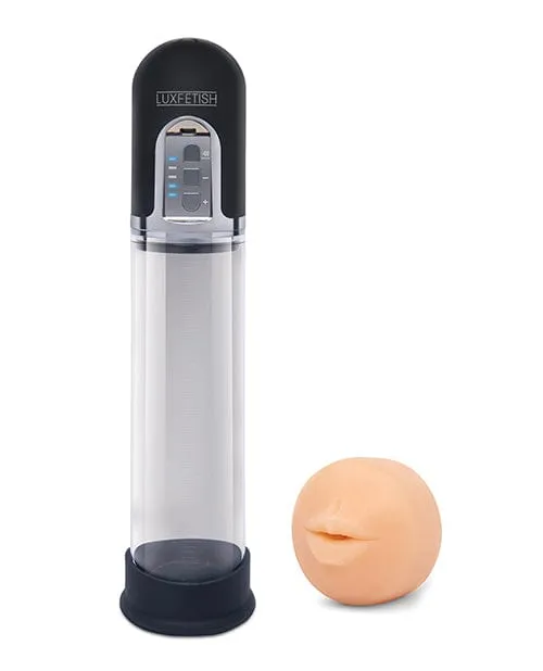 Lux Fetish Lux Fetish 2in1 Blowjob Sucker Penis Enlarger Pump Male Sex Toys Lux Fetish Lux Fetish 2in1 Blowjob Sucker Penis Enlarger Pump Male Sex Toys