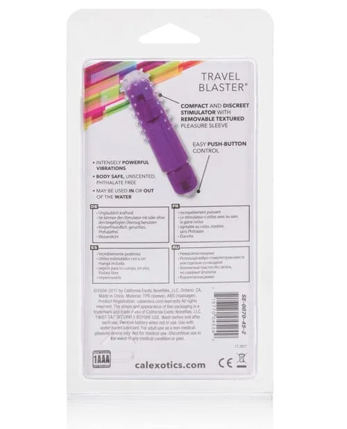 Male Sex Toys CalExotics Travel Blaster with Silicone Sleeve Waterproof Male Sex Toys CalExotics Travel Blaster with Silicone Sleeve Waterproof