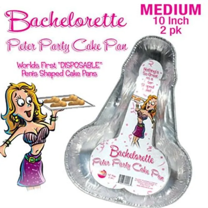 Male Sex Toys Hott Products Peter Party Cake Pan 2 Pack Medium