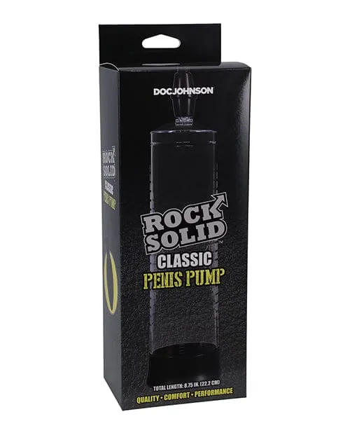 Male Sex Toys Rock Solid Rock Solid Classic Penis Pump