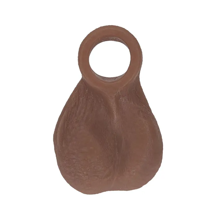 Male Sex Toys RodeoH Ball Bump Attachment Cock Ring in Chocolate