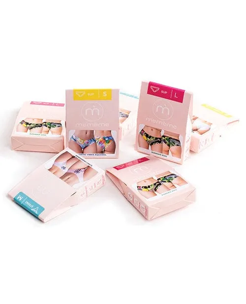 Memme USA Memme Flower Power Rose Printed Thong Vibrators Memme USA Memme Flower Power Rose Printed Thong Vibrators