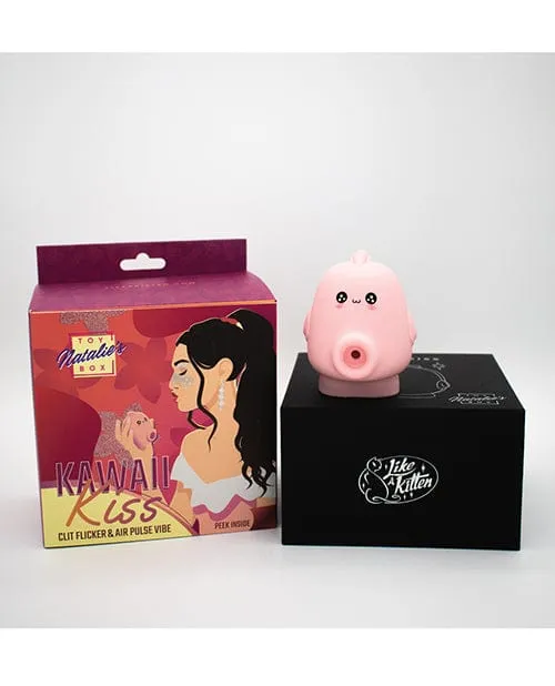 Natalies Toy Box Natalies Toy Box Kawaii Kiss Clit Flicker Air Stimulator Pink Vibrators