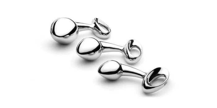 Njoy njoy Stainless Steel Pure Plug in Small Anal