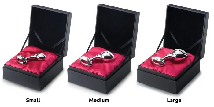 Njoy njoy Stainless Steel Pure Plug in Small Anal
