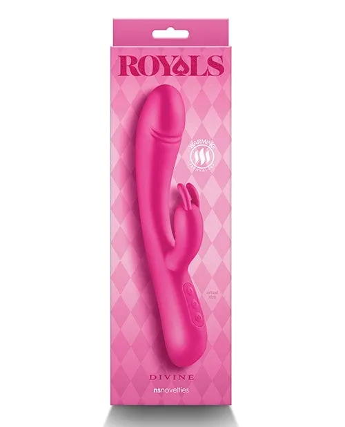NS Novelties Royals Divine Metallic Pink Vibrators