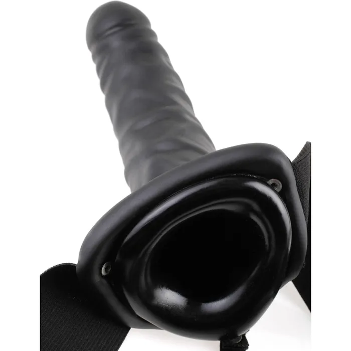 Pipedream Female Sex Toys Fetish Fantasy Series 8 Hollow Strapon Black