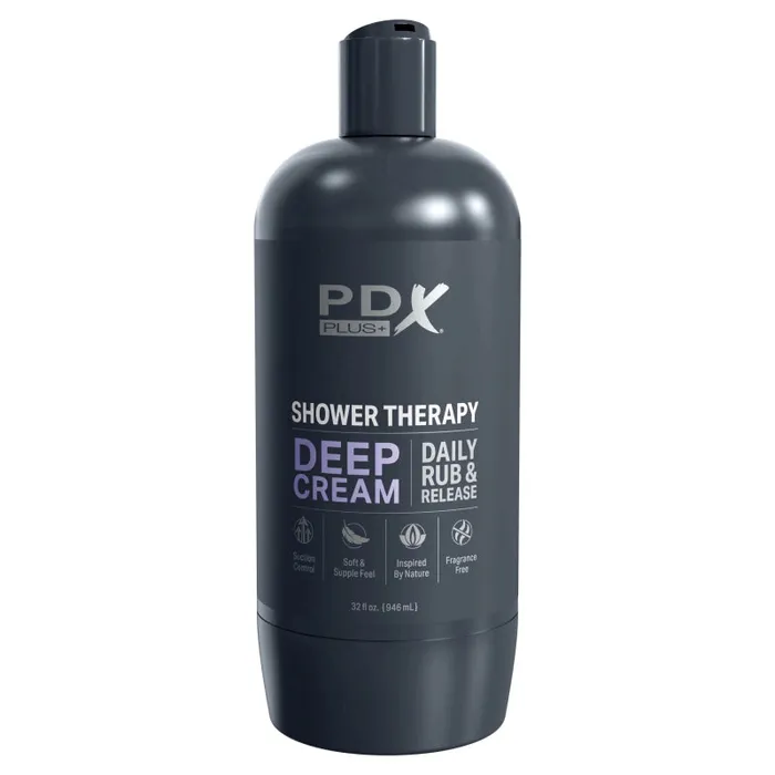Pipedream Male Sex Toys Shower Therapy Deep Cream Frosted Pipedream Male Sex Toys Shower Therapy Deep Cream Frosted
