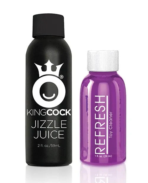 Pipedream Products Dildos King Cock 8 Squirting Cock with Balls