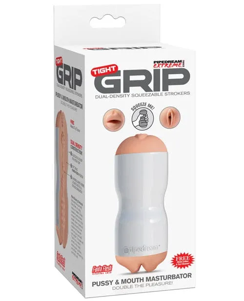 Pipedream Products Dildos Pipedream Extreme Toyz Tight Grip Dual Density Squeezable Strokers