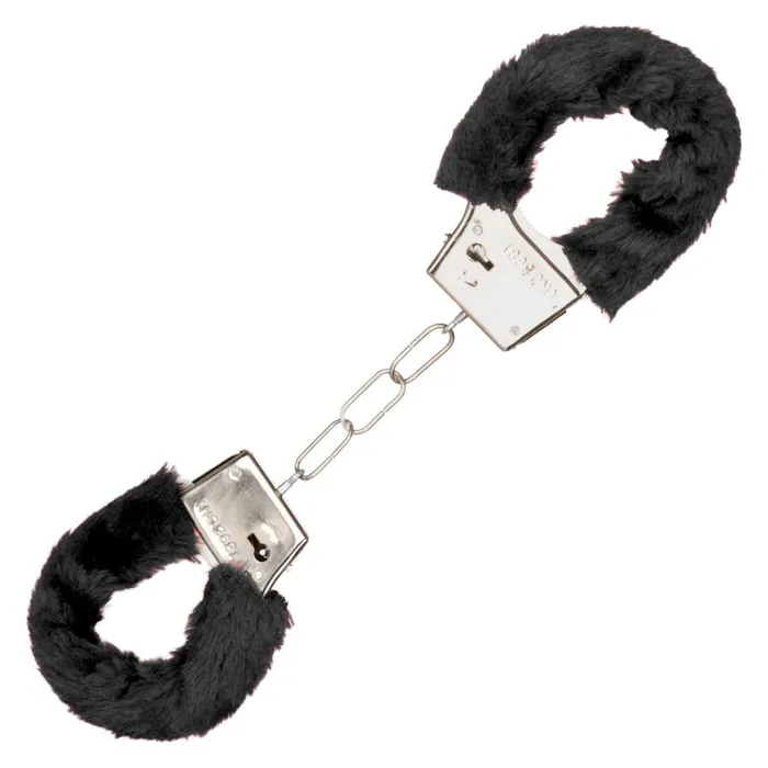 Playful Furry Cuffs Black Calexotics Anal Playful Furry Cuffs Black Calexotics Anal