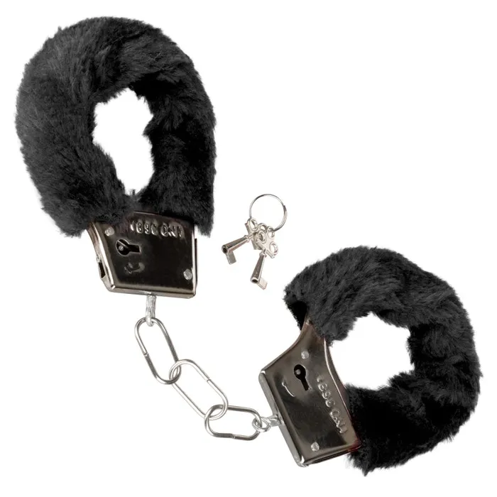 Playful Furry Cuffs Black Calexotics Anal Playful Furry Cuffs Black Calexotics Anal