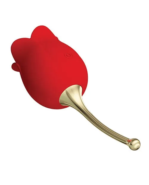 Pretty Love Licking Rose Lover Dual Ended Rose Pretty Love Vibrators Pretty Love Licking Rose Lover Dual Ended Rose Pretty Love Vibrators