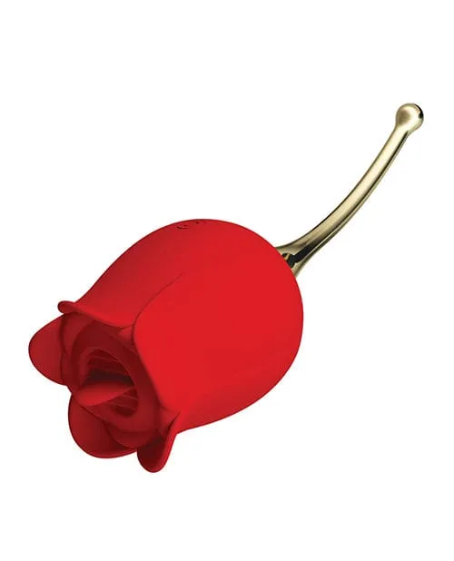 Pretty Love Licking Rose Lover Dual Ended Rose Pretty Love Vibrators Pretty Love Licking Rose Lover Dual Ended Rose Pretty Love Vibrators