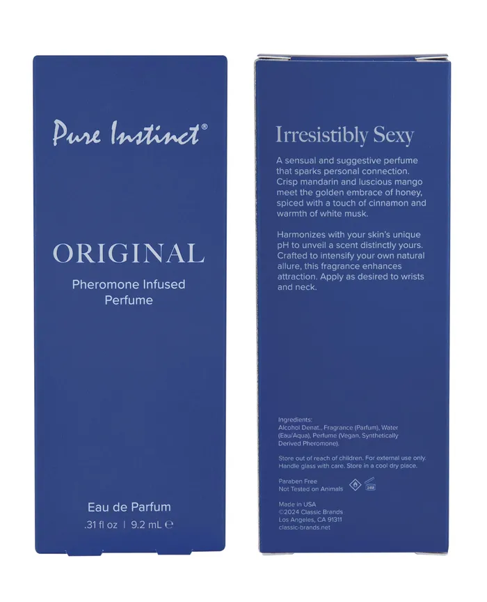 Pure Instinct Pheromone Perfume Original 92 ml Spray Pure Instinct Male Sex Toys