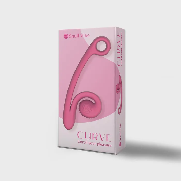 Snail Vibe Vibrators Snail Vibe Curve Pink