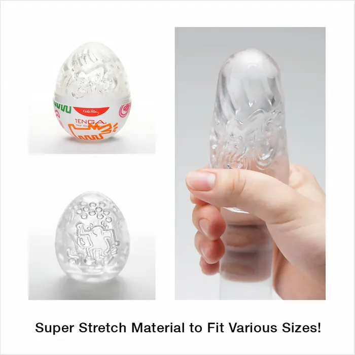 Tenga Keith Haring Egg Dance TENGA Female Sex Toys Tenga Keith Haring Egg Dance TENGA Female Sex Toys