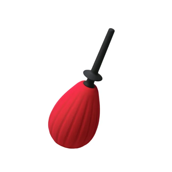 The Aneros Prelude Premium Enema Bulb Kit Red Aneros Anal