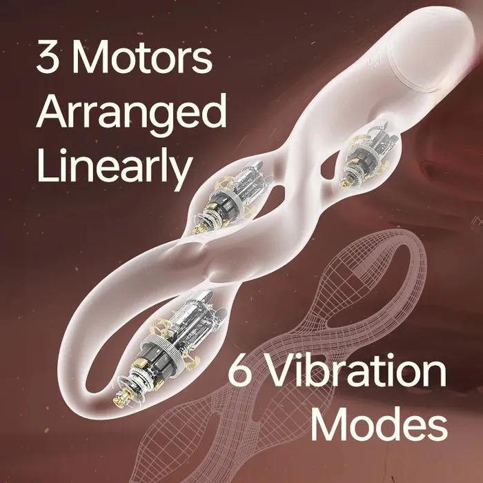 UPKO Vibrators UEROS Multi motor Pulse Vibrator female sexy toys