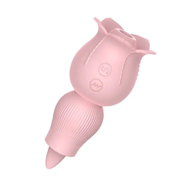 Vibrators DIBE DIBE Night Rose suck and lick sex toy Vibrators DIBE DIBE Night Rose suck and lick sex toy
