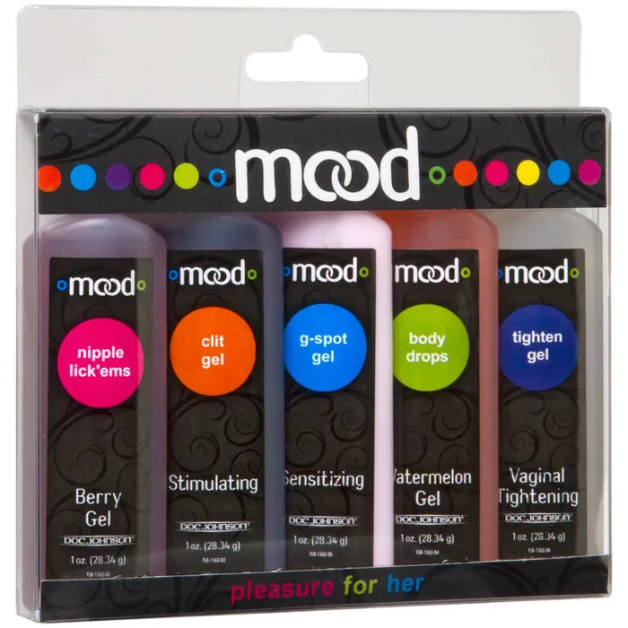 Vibrators Doc Johnson Mood Pleasure for Her 5 Pack