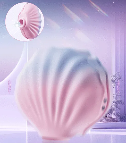 Vibrators EROCOME Shell shaped Sucking Vibrator Glitoris Vagina sucker for women EROCOME