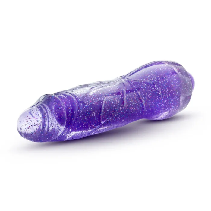 Vibrators Glow Dicks Molly Glitter Vibrator Purple Blush Novelties Vibrators Glow Dicks Molly Glitter Vibrator Purple Blush Novelties