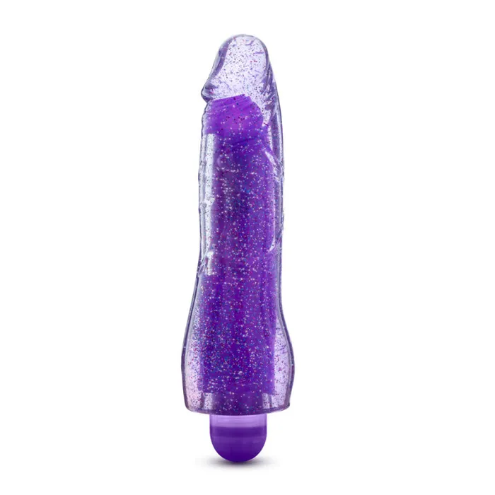 Vibrators Glow Dicks Molly Glitter Vibrator Purple Blush Novelties Vibrators Glow Dicks Molly Glitter Vibrator Purple Blush Novelties