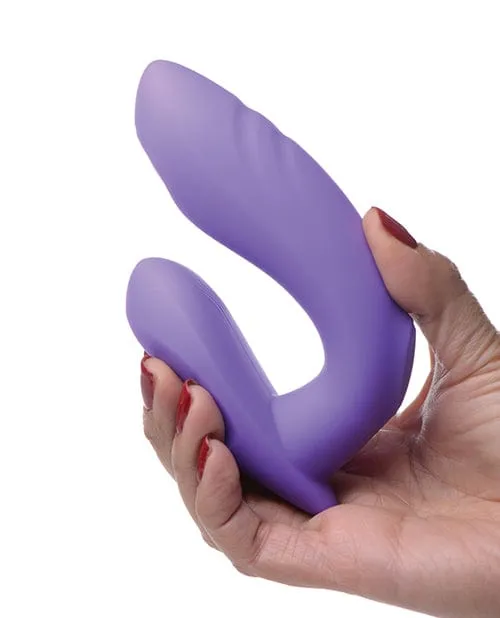 Vibrators Inmi Inmi 10x Gtap Tapping Silicone G Spot Vibrator Purple