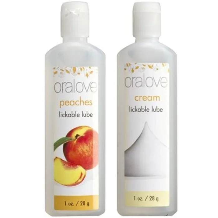 Vibrators Oral Love Dynamic Duo Peaches and Cream Doc Johnson