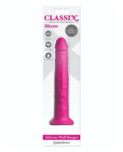 Vibrators Pipedream Products Classix Wall Banger 20 Pink