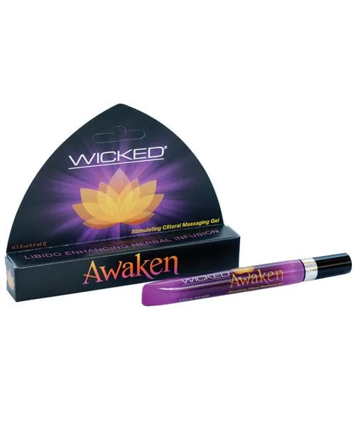 Wicked Sensual Care Awaken Stimulating Clitoral Massaging Gel 3 Oz Wicked Sensual Care Couples