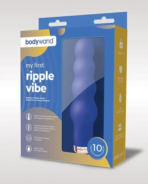 XGEN Vibrators XGEN Bodywand My First Ripple Vibe Blue