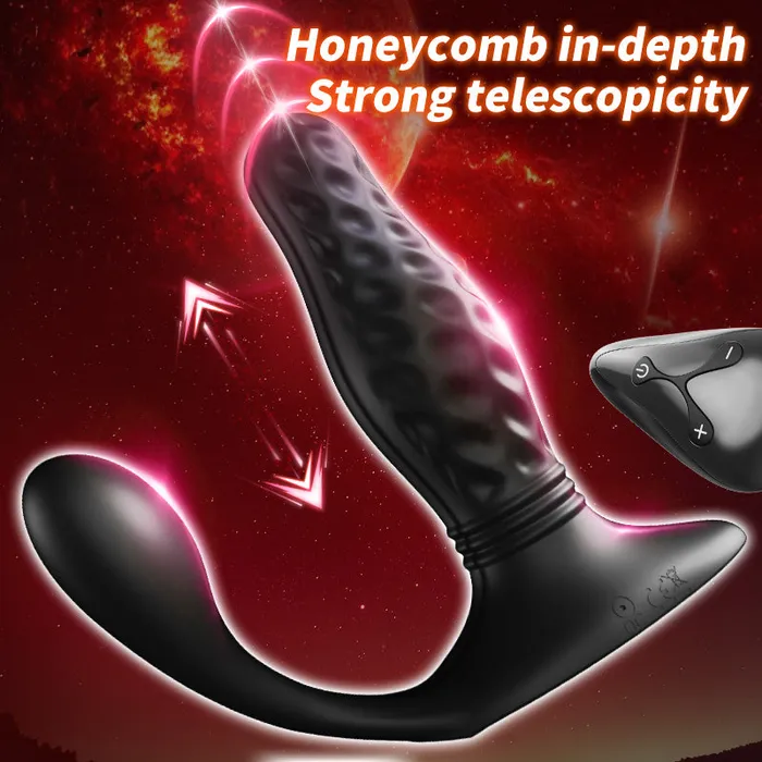 yeain Male Sex Toys YEAINYezakura Diamond drill butt anal plug vibrator with romove control