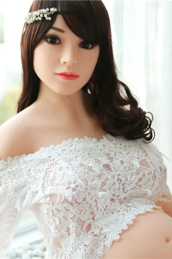158cm5ft2 Fcup Black Hair Pregnant TPE Sex Doll 38 SY Doll Male Sex Toys