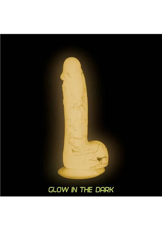 Addiction Toy Collection Brandon Silicone Glow In The Dark Dildo with Balls Addiction Dildos Addiction Toy Collection Brandon Silicone Glow In The Dark Dildo with Balls Addiction Dildos