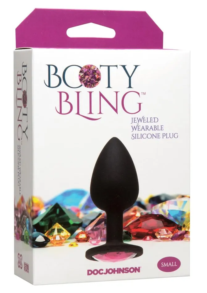 Anal Booty Bling Booty Bling Jeweled Silicone Anal Plug