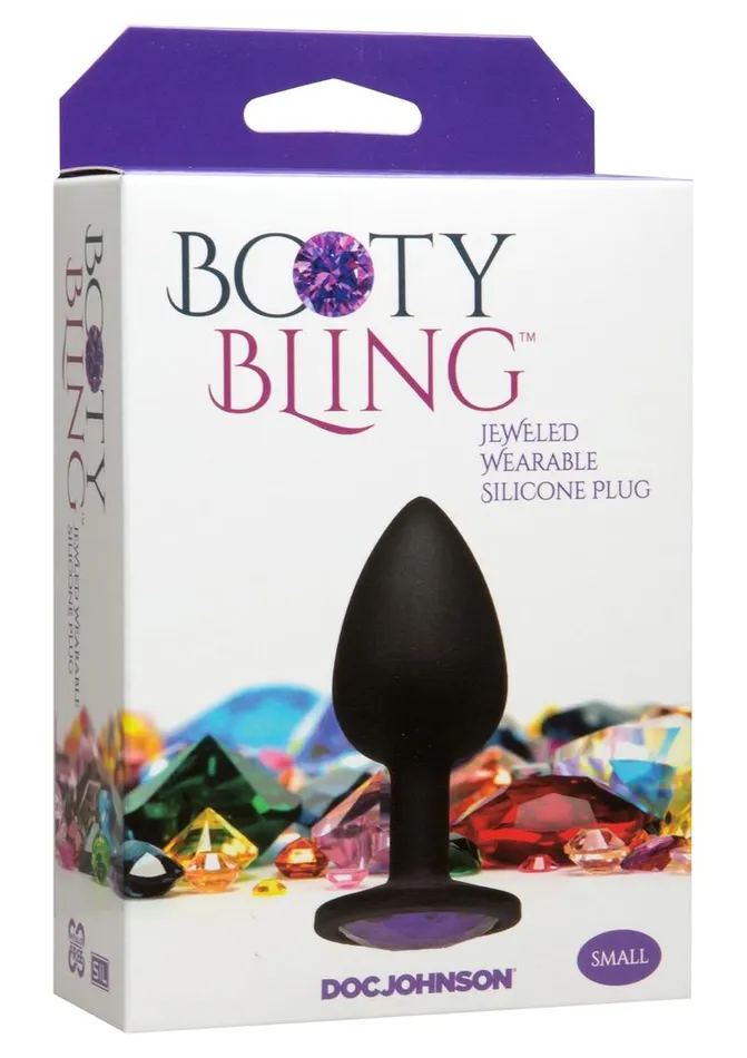 Anal Booty Bling Booty Bling Jeweled Silicone Anal Plug