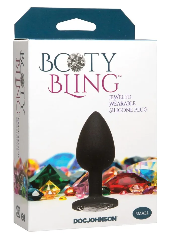 Anal Booty Bling Booty Bling Jeweled Silicone Anal Plug