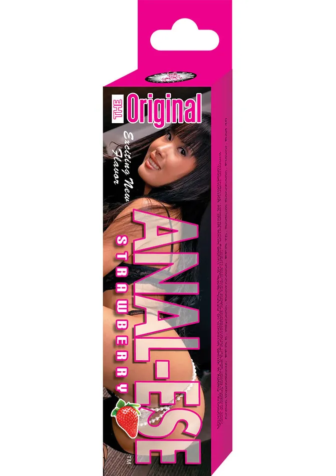 AnalEse Desensitizing Anal Lubricant 15oz Strawberry Flavor Anal Ese Anal