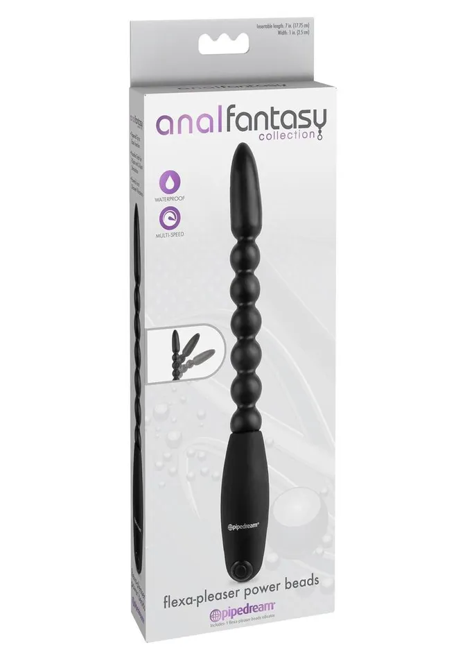 Anal Fantasy Collection Flexa Pleaser Power Beads Waterproof Anal Fantasy Collection Male Sex Toys Anal Fantasy Collection Flexa Pleaser Power Beads Waterproof Anal Fantasy Collection Male Sex Toys