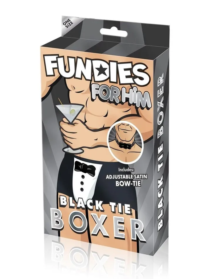 Anal Fundies Black Tie Tuxedo with Bow Tie Fundies