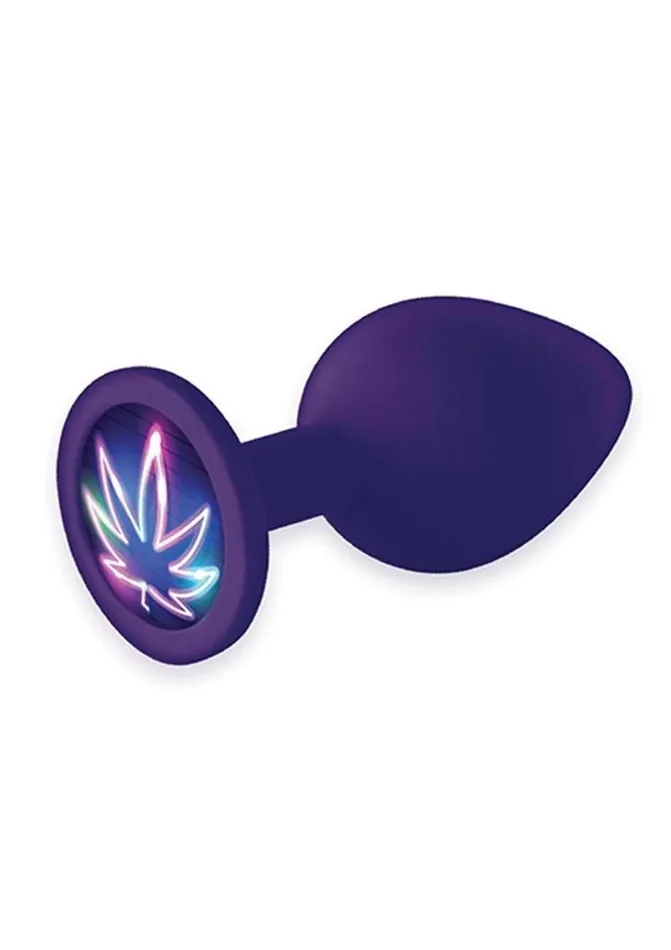 Anal The 9 Booty Talk Plug Neon Leaf THE 9S